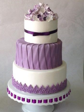Трехъярусный торт на свадьбу – лучшие идеи и способы декорации