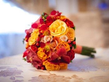 Осенний букет – украшение на вашей свадьбе