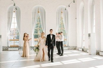 Тонкости декорирования свадьбы в стиле минимализм